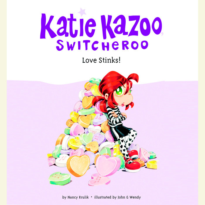 Katie Kazoo, Switcheroo #15: Love Stinks! Cover