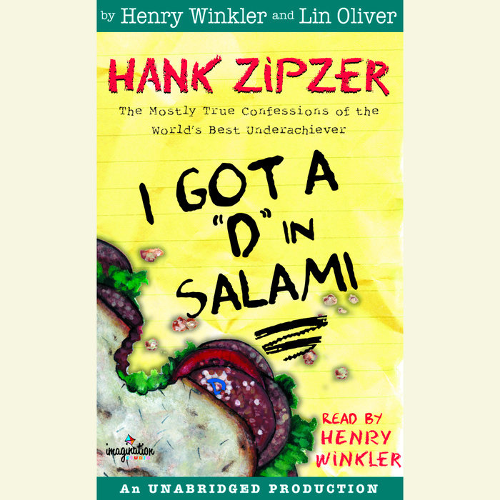 Hank Zipzer #2: I Got a "D" in Salami Cover
