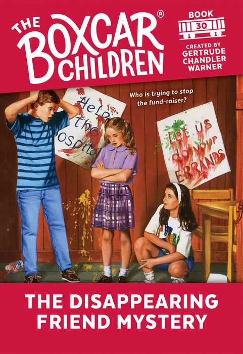 Cover of The Disappearing Friend Mystery