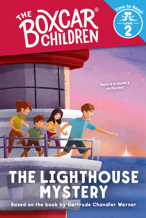Cover of The Lighthouse Mystery (The Boxcar Children: Time to Read, Level 2)