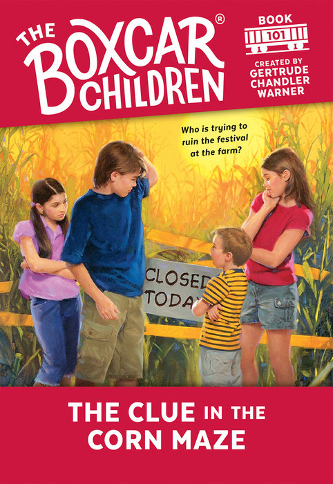 Cover of The Clue in the Corn Maze