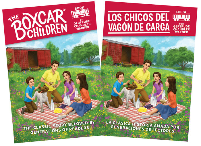 Cover of The Boxcar Children (Spanish/English set)