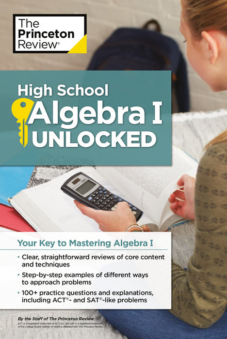 Cover of High School Algebra I Unlocked