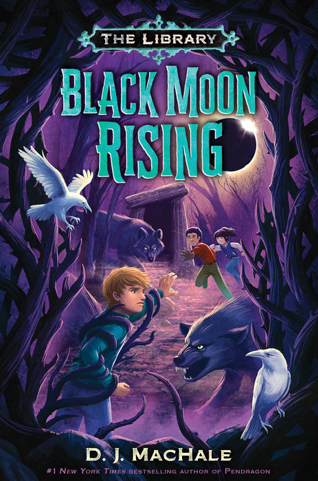 Cover of Black Moon Rising (The Library Book 2)