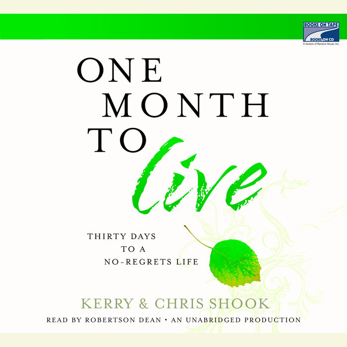 One Month to Live Cover