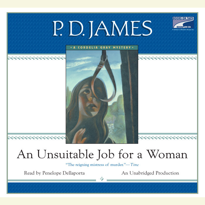 An Unsuitable Job for a Woman Cover