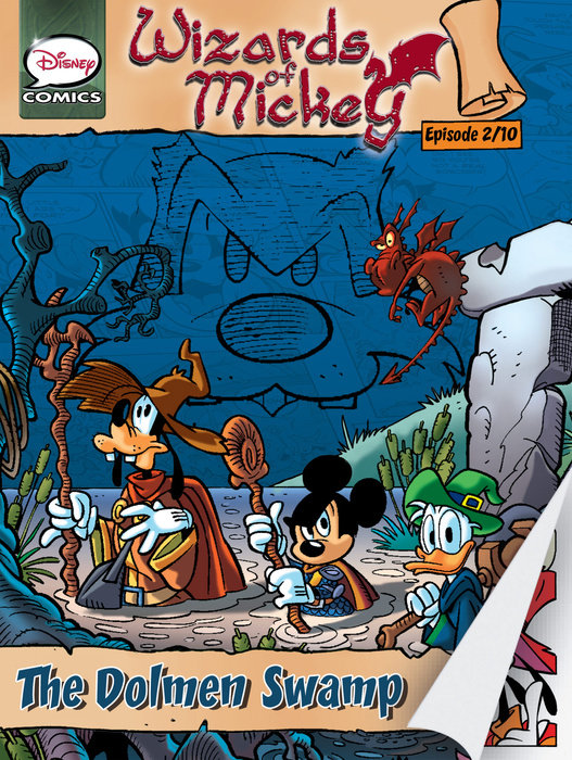 Cover of Wizards of Mickey #2: The Dolmen Swamp