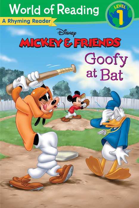 Cover of World of Reading Mickey & Friends: Goofy at Bat