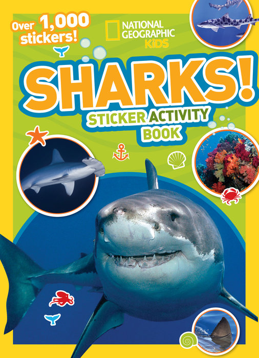 Cover of National Geographic Kids Sharks Sticker Activity Book