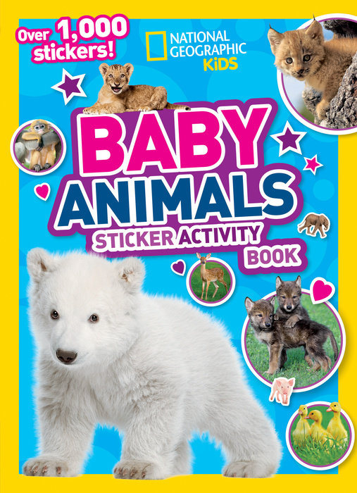 Cover of National Geographic Kids Baby Animals Sticker Activity Book