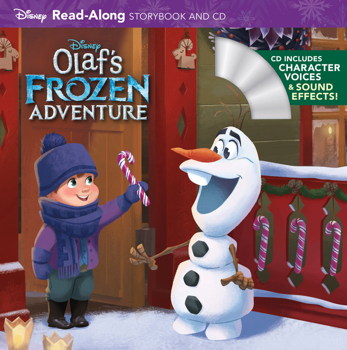 Cover of Olaf\'s Frozen Adventure Read-Along Storybook and CD