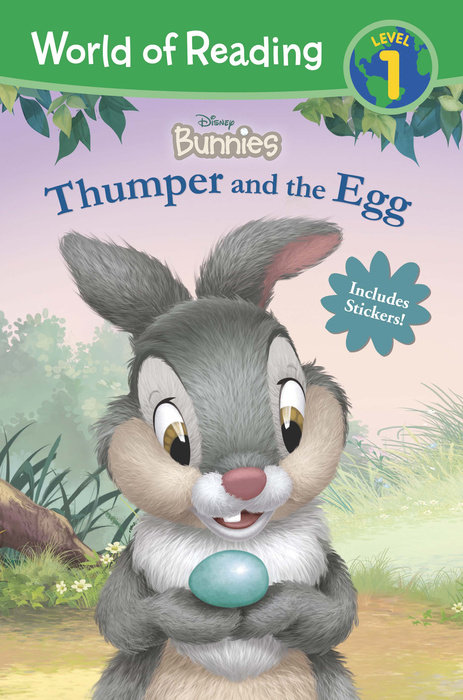 Cover of World of Reading: Disney Bunnies: Thumper and the Egg-Level 1 Reader
