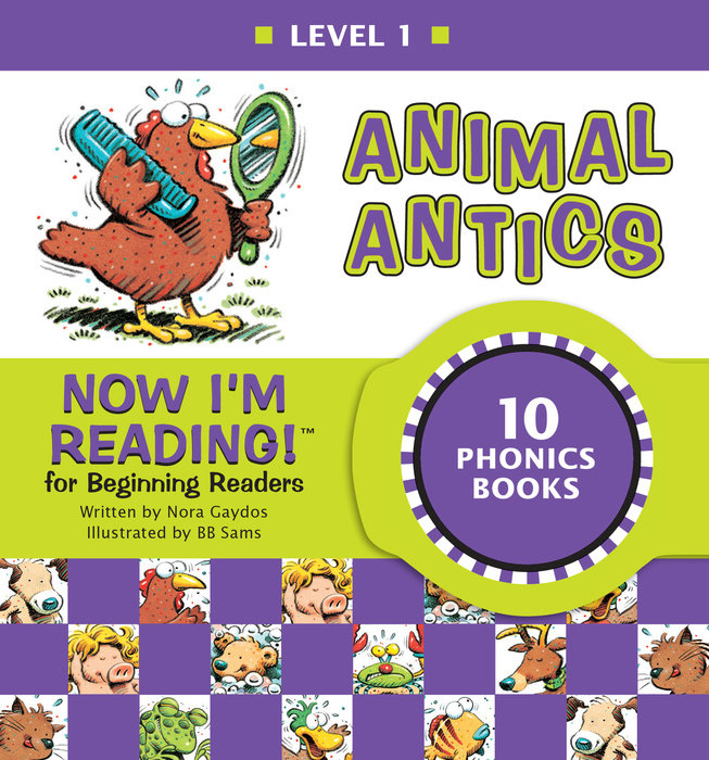 Cover of Now I\'m Reading! Level 1: Animal Antics