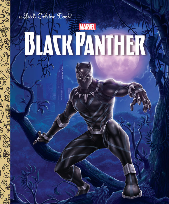 Cover of Black Panther Little Golden Book (Marvel: Black Panther)