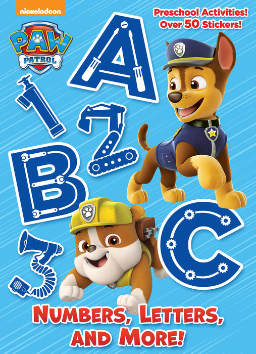 Cover of Numbers, Letters, and More! (PAW Patrol)