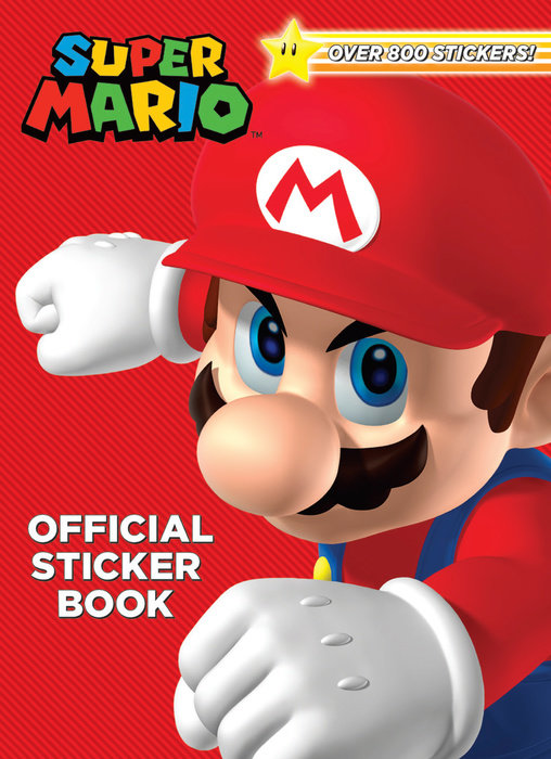 Cover of Super Mario Official Sticker Book