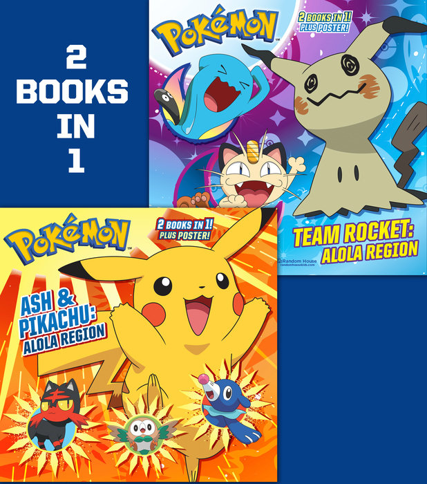 Pokémon Alola Region Sticker Book