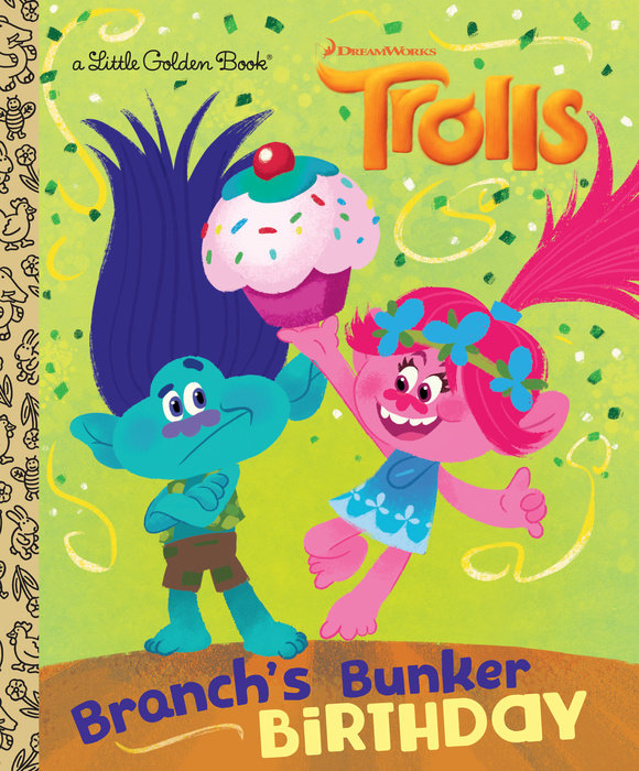 Cover of Branch\'s Bunker Birthday (DreamWorks Trolls)
