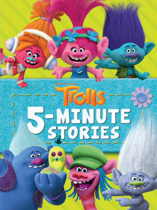 Cover of Trolls 5-Minute Stories (DreamWorks Trolls)