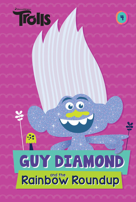 Cover of Guy Diamond and the Rainbow Roundup (DreamWorks Trolls)