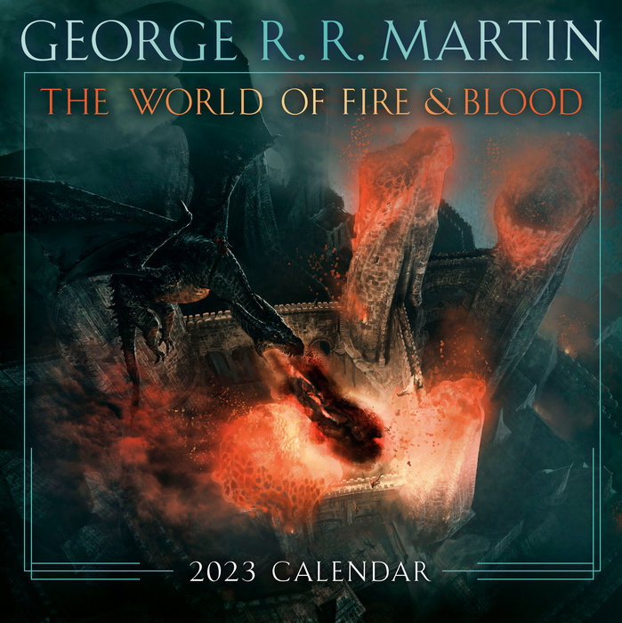 Martin R A Song of Ice and Fire 2022 Calendar George R 