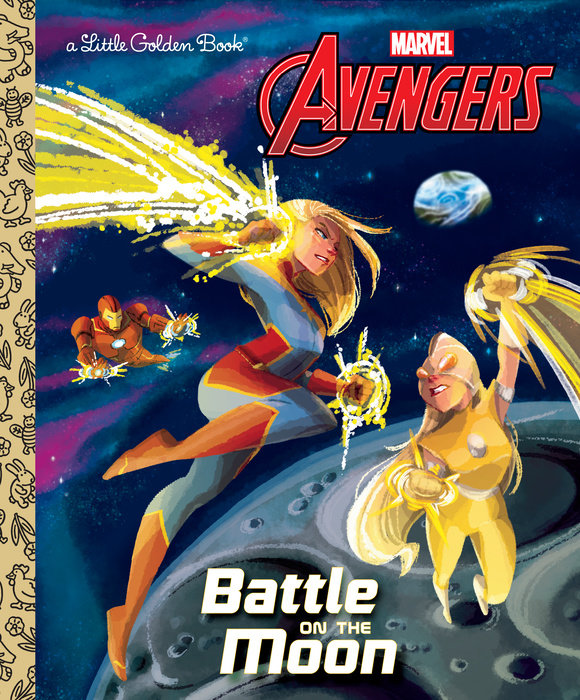 Cover of Battle on the Moon (Marvel Avengers)