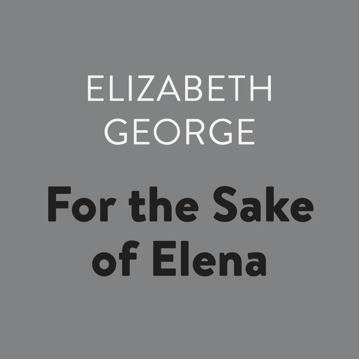 For the Sake of Elena Cover
