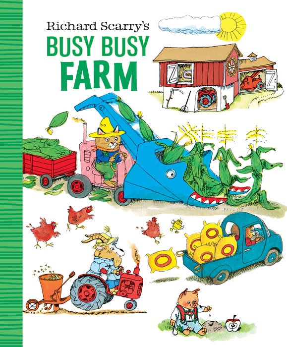 Cover of Richard Scarry\'s Busy Busy Farm