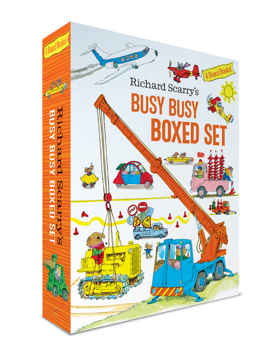 Cover of Richard Scarry\'s Busy Busy Boxed Set