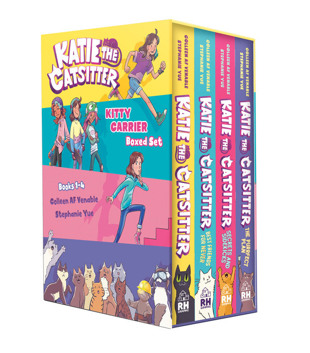 Cover of Katie the Catsitter: Kitty Carrier Box Set (Books 1-4)