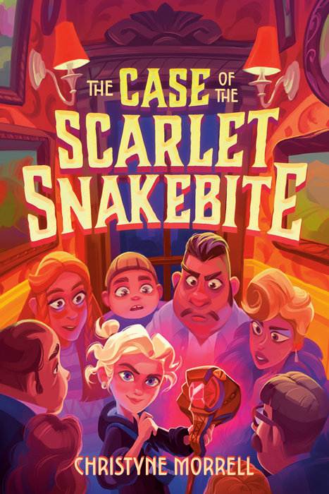 Cover of The Case of the Scarlet Snakebite