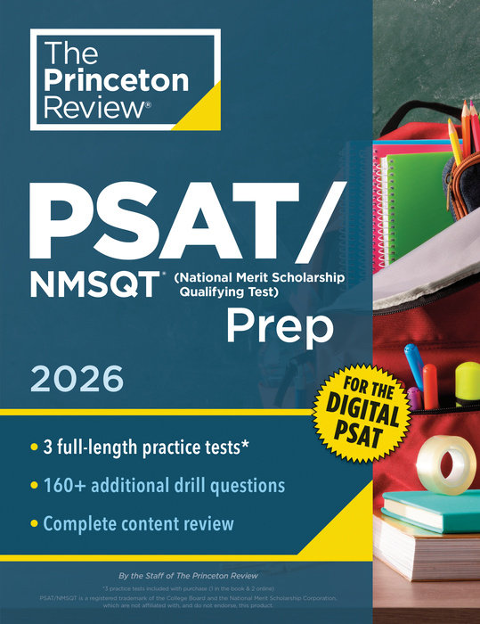 Cover of Princeton Review PSAT/NMSQT Prep, 2026