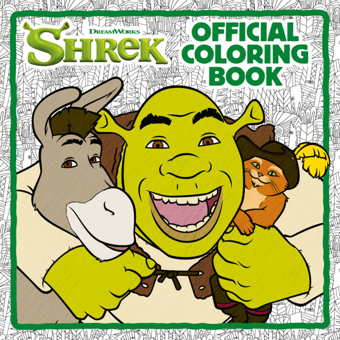 Cover of Shrek Official Coloring Book (DreamWorks Shrek)
