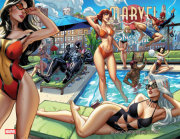 MARVEL SWIMSUIT SPECIAL: BRAND NEW BEACH DAY #1 POSTER 