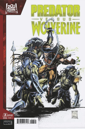 PREDATOR VS. WOLVERINE 3 WHILCE PORTACIO VARIANT