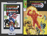 SAM WILSON, CAPTAIN AMERICA #1 CORY SMITH FANTASTIC FOUR HOMAGE VARIANT 