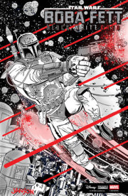 STAR WARS: BOBA FETT - BLACK, WHITE & RED #4 DAVE WACHTER VARIANT 