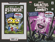 WHAT IF...? GALACTUS: GALACTUS TRANSFORMED GAMBIT? #1 ALEX SAVIUK SCI-FI HOMAGE VARIANT 