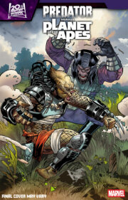 PREDATOR VS. THE PLANET OF THE APES #5 ANDREI BRESSAN VARIANT 