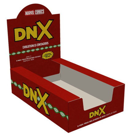 Cover: DNX #1 TRUE BELIEVERS 26-BAG DISPLAY BOX