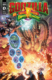 Godzilla Vs. The Mighty Morphin Power Rangers #4 Variant A (Williams II) 