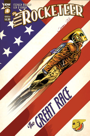 The Rocketeer: The Great Race #4 Variant B (Mooney)