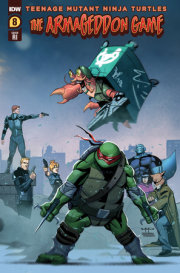 Teenage Mutant Ninja Turtles: The Armageddon Game #8 Variant RI (10) (Qualano)