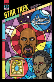 Star Trek #19 Variant RI (10) (Lendl Connecting Stained Glass Variant) 