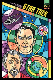 Star Trek #20 Variant RI (10) (Lendl Connecting Stained Glass Variant)