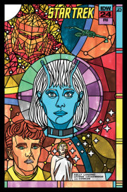 Star Trek #24 Variant RI (10) (Lendl Connecting Stained Glass Variant) 