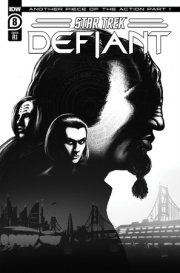 Star Trek: Defiant #8 Variant RI (10) (Feehan B&W) 