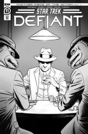 Star Trek: Defiant #11 Variant RI (10) (Feehan B&W) 
