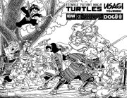 Teenage Mutant Ninja Turtles/Usagi Yojimbo: WhereWhen #2 Variant RI (25) (Sakai B&W) 