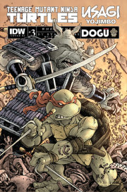 Teenage Mutant Ninja Turtles/Usagi Yojimbo: WhereWhen #3 Variant RI (50) (Petersen) 